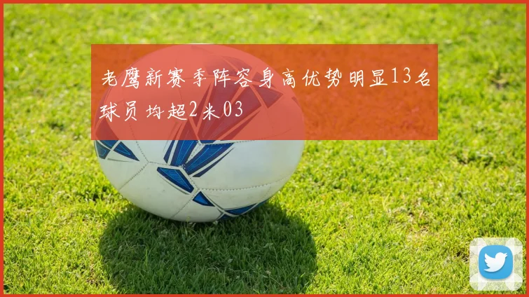 老鹰新赛季阵容身高优势明显13名球员均超2米03