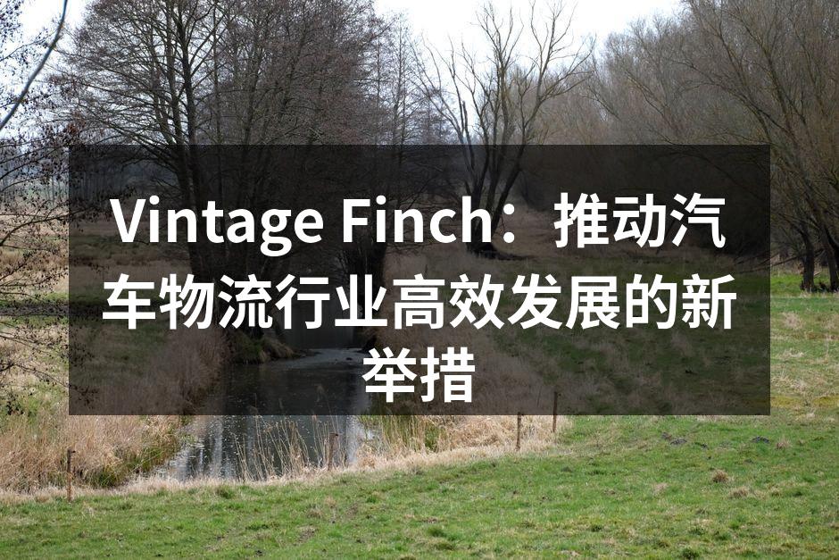 Vintage Finch团队在物流中心进行数据分析讨论